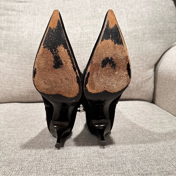 Sara Kent Suede Stiletto Boots! - Picture 10 of 11